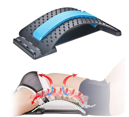 Lumbar traction Stretching Device